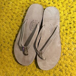 Rainbow Women's Beige Flip-Flop Sandals